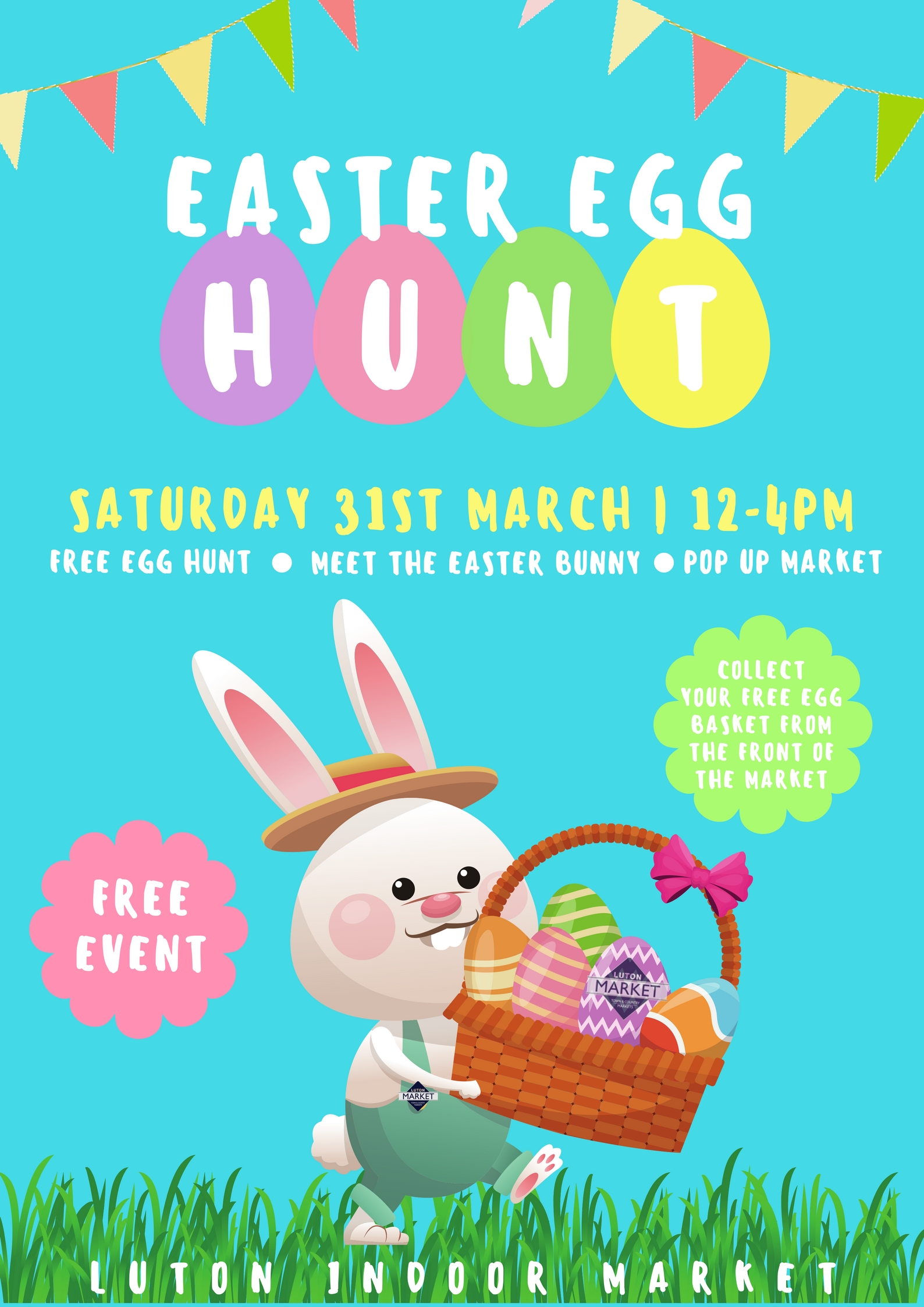 Half Term: Easter Egg Hunt | Luton Indoor Market