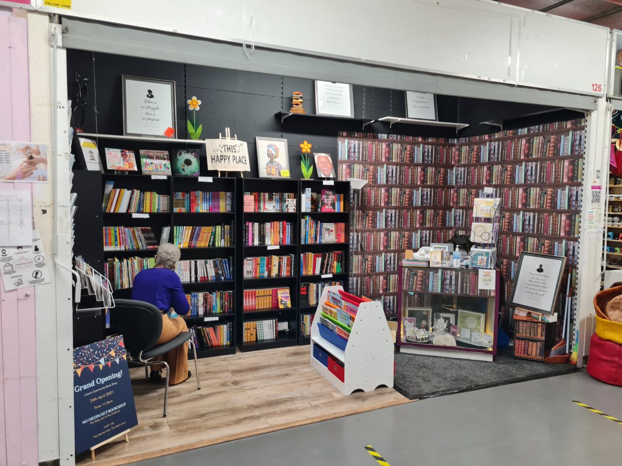 No Ordinary Book Shop | Luton Indoor Market