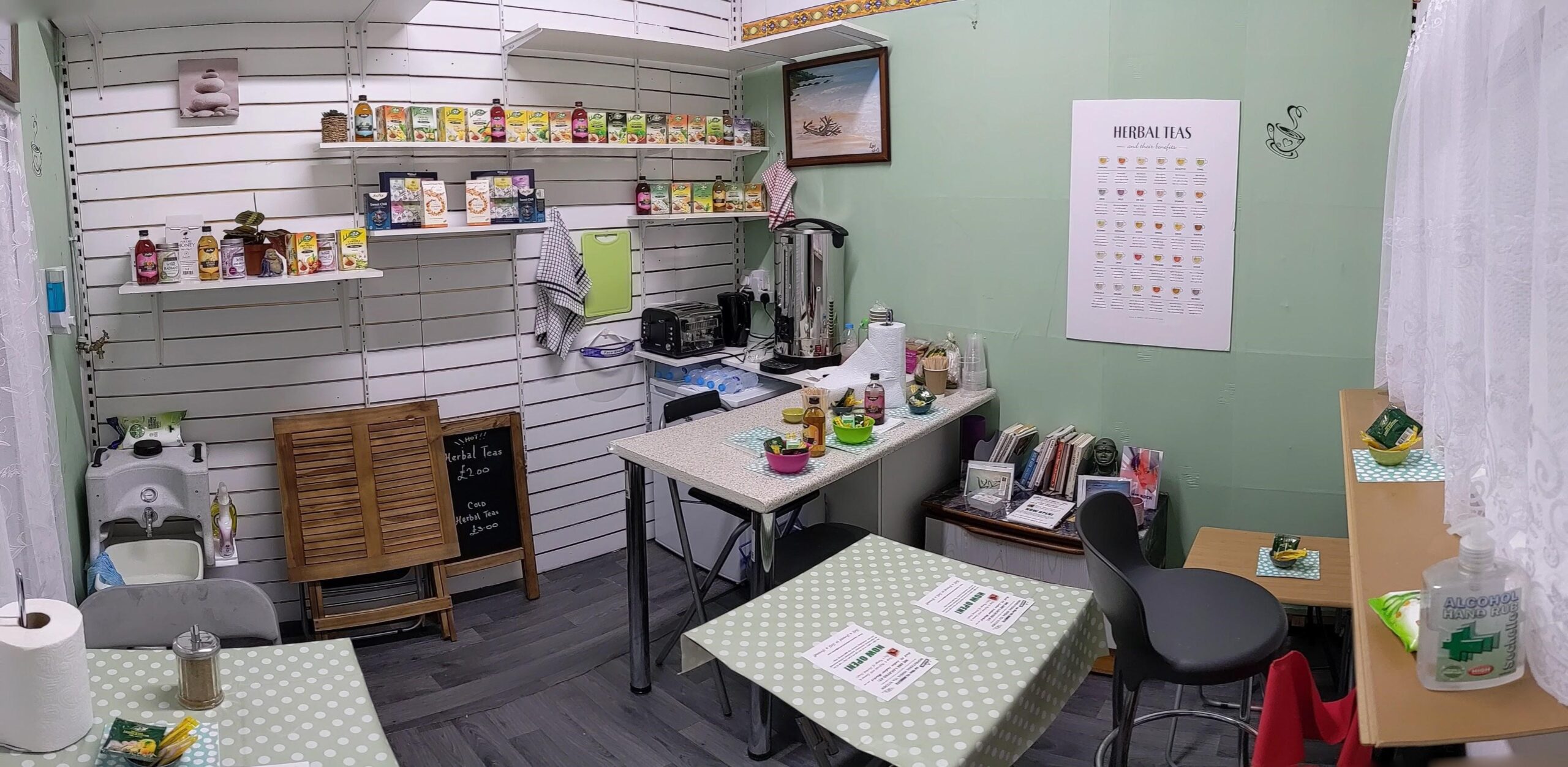 tea kitchen inside